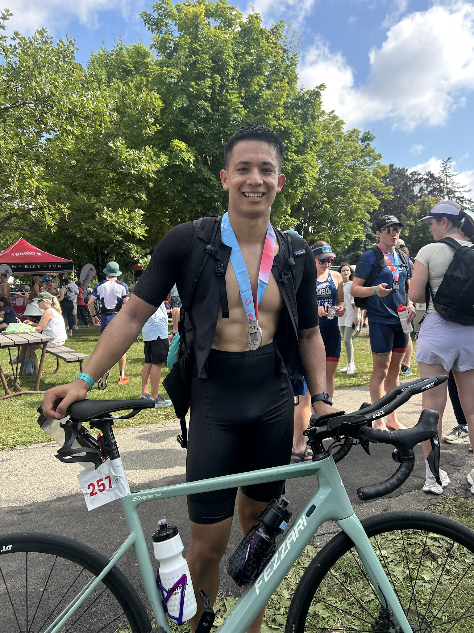Post Triathlon Pic